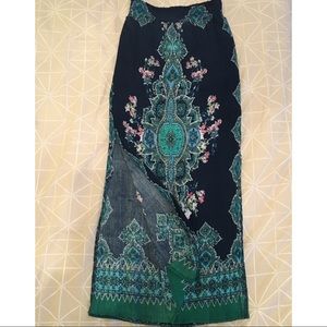 Bohemian Maxi Skirt